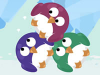 Colorful Penguins